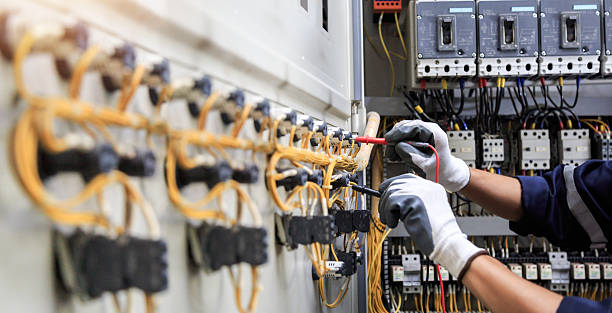 Professional Electrician technician working in Grape Creek, TX
